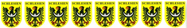Briefaufkleber Schlesien