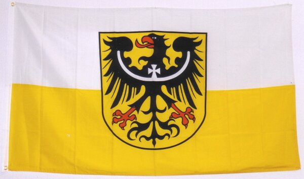 Fahne: Schlesien (90 x 150 cm)