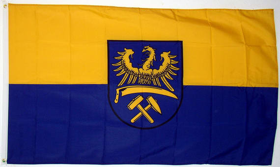 Fahne: Oberschlesien (90 x 150 cm)