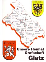 Postkarte: Grafschaft Glatz (Wappen)