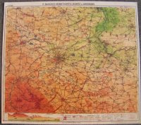 Heimatkarte 30er Jahre: Kreis Liegnitz