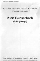 amtliche Kreisarte: Reichenbach (Eulengebirge)