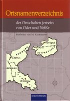 Ortsnamenverzeichnis der Ortschaften jenseits von Oder...