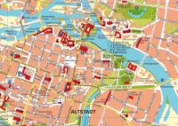 Stadtplan: Breslau/Wroclaw heute und 1932
