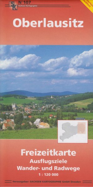 Oberlausitz - Freizeitkarte