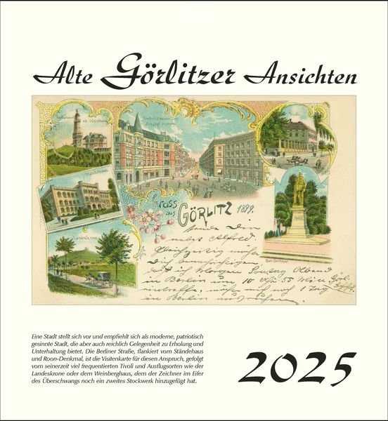Kalender 2025: Alte Görlitzer Ansichten