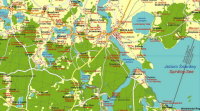 Landkarte: S&uuml;d-Masuren