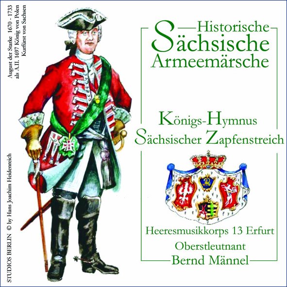 CD Historische S&auml;chsische Armeem&auml;rsche