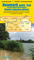 Landkarte: Neumark &ndash; mittlerer Teil, Land Sternberg...