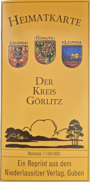 Heimatkarte Der Kreis Görlitz