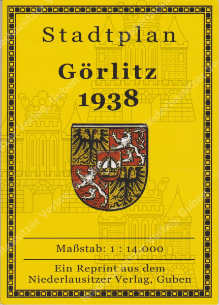 Stadtplan Görlitz 1938