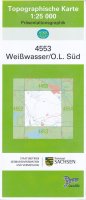 4553 Wei&szlig;wasser/OL S&uuml;d - Topographische Karte...