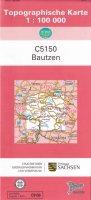 C 5150 Bautzen - Topographische Karte 1 : 100.000