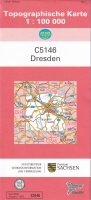 C 5146 Dresden - Topographische Karte 1 : 100.000