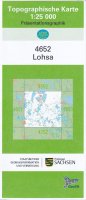 4652 Lohsa - Topographische Karte 1 : 25.000