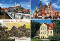 Postkarte: Grüße aus Schlesien