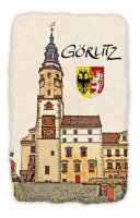 Magnet "Görlitz - Rathaus" - rechteckig