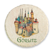 Magnet "Görlitz - Türme" - rund