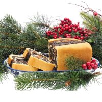 Schlesischer Mohnstollen - halb (700 g)