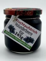 Fruchtaufstrich: Holunderbeere klar