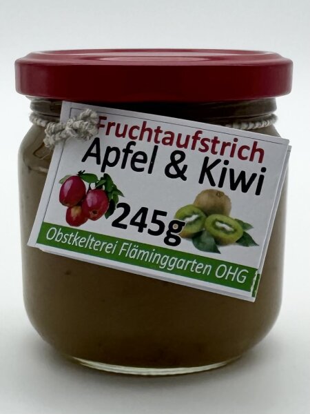 Fruchtaufstrich: Apfel & Kiwi
