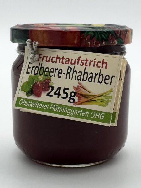 Fruchtaufstrich: Erdbeere-Rhabarber