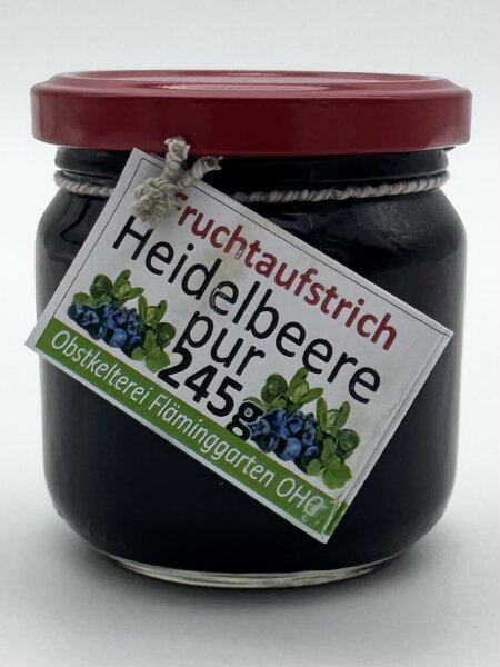 Fruchtaufstrich: Heidelbeere pur
