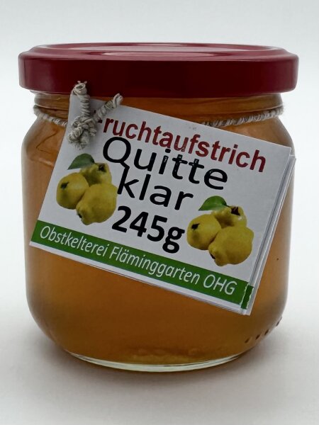 Fruchtaufstrich: Quitte klar