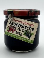Fruchtaufstrich: Sauerkirsche mit Aronia
