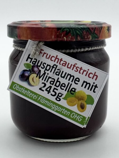 Fruchtaufstrich: Hauspflaume mit Mirabelle