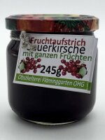 Fruchtaufstrich: Sauerkirsche mit ganzen Früchten