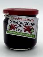 Fruchtaufstrich: Sauerkirsche pur