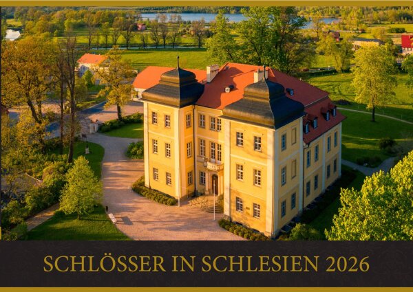 Kalender 2026: Schlösser in Schlesien (A3)