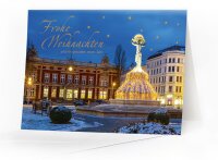 Weihnachtskarte Görlitz - Weihnachten am Postplatz