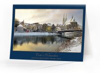 Weihnachtskarte Görlitz - Blick über die...