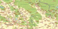 Landkarte: Oberschlesiens Norden