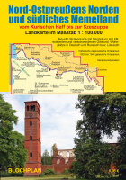 Landkarte: Nord-Ostpreußens Norden und...