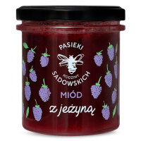 Honig mit Brombeeren