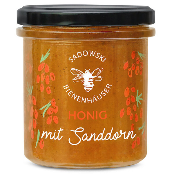 Honig mit Sanddorn