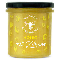 Honig mit Zitrone