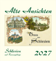 Kalender 2027: Alte Ansichten Schlesien und Riesengebirge