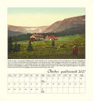 Kalender 2027: Alte Ansichten Schlesien und Riesengebirge