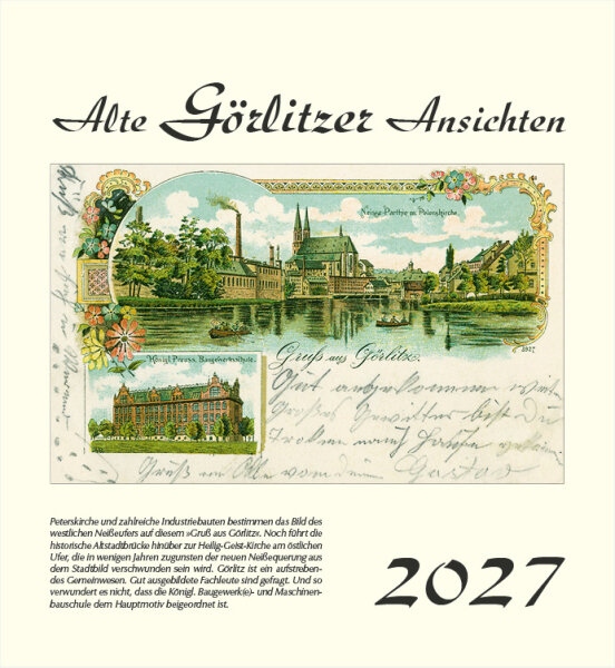 Kalender 2027: Alte Görlitzer Ansichten