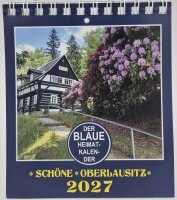 Kalender 2027: DER BLAUE - Schöne Oberlausitz (Mini)