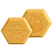 Honigseife mit Bienenpollen